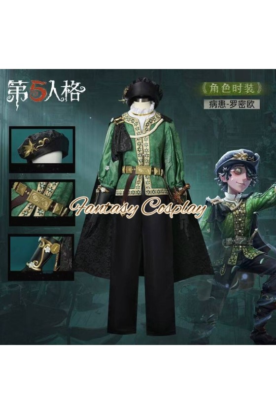 Identity V Patient Emil Romeo Outfit Cosplay Costume